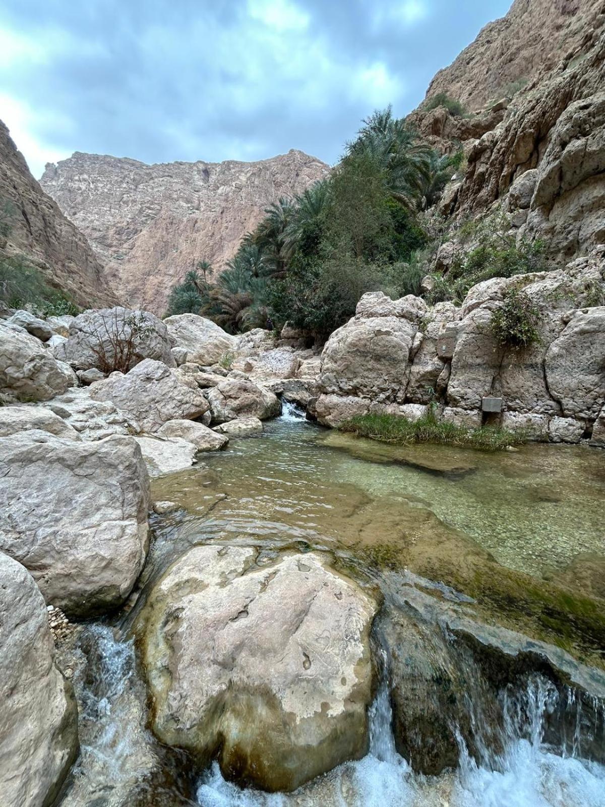 Atlas Wadi Shab Sur Buitenkant foto