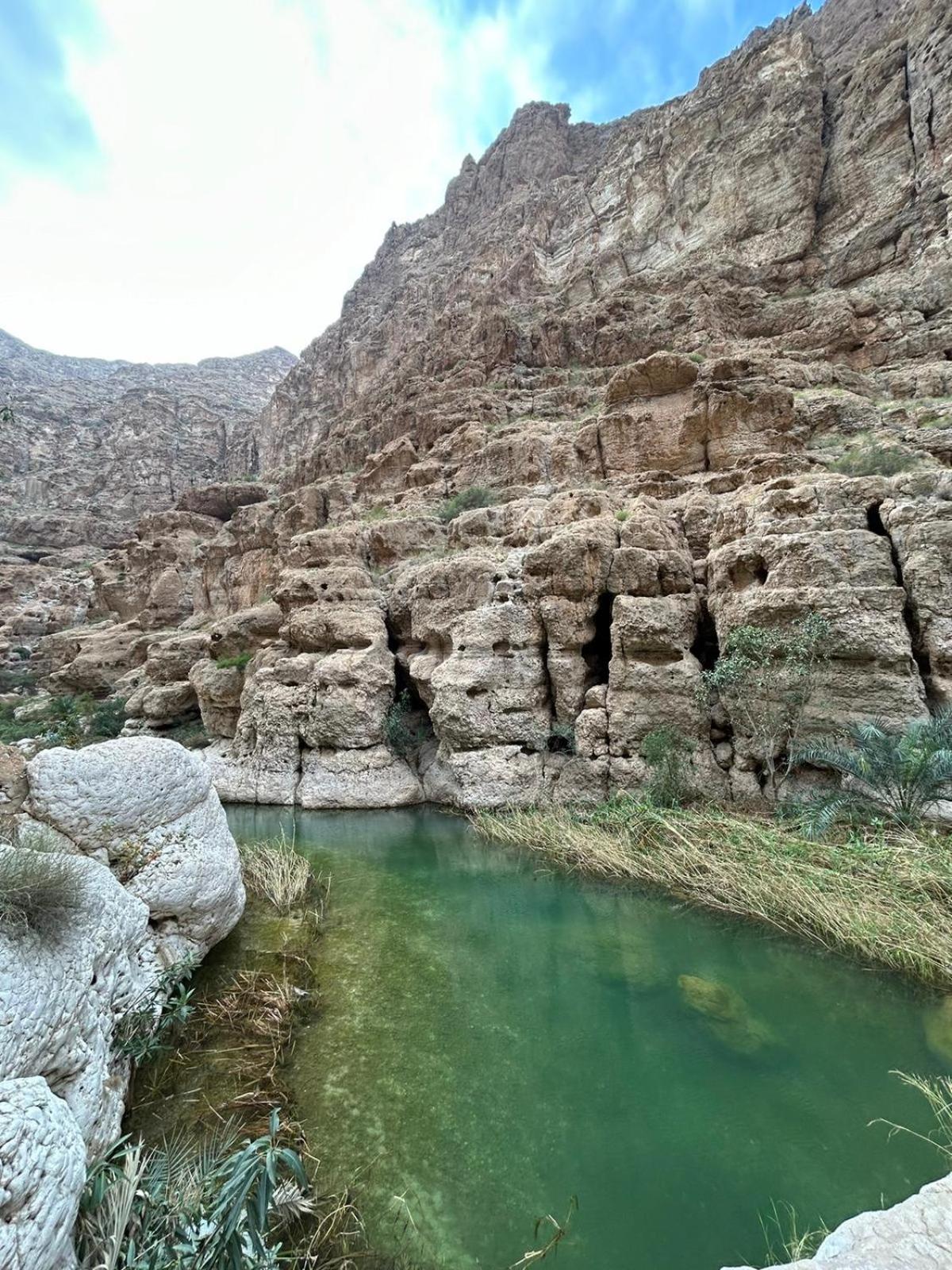 Atlas Wadi Shab Sur Buitenkant foto